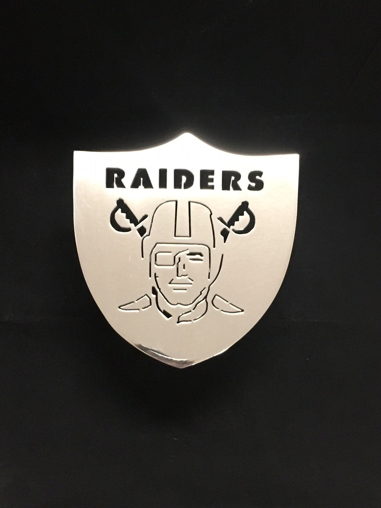 Oakland Raiders Trailer Hitch Cover